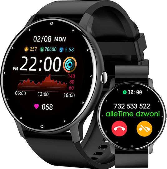 Smartwatch Gravity Asperia Gt1-3 Black Gt1-3