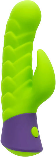 Calexotics Dragon G Δονητής Rabbit Πράσινος