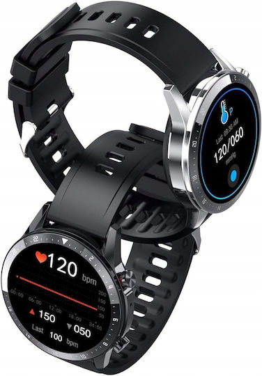Gravity Smartwatch Silver Bracelet + Strap Gt10-6