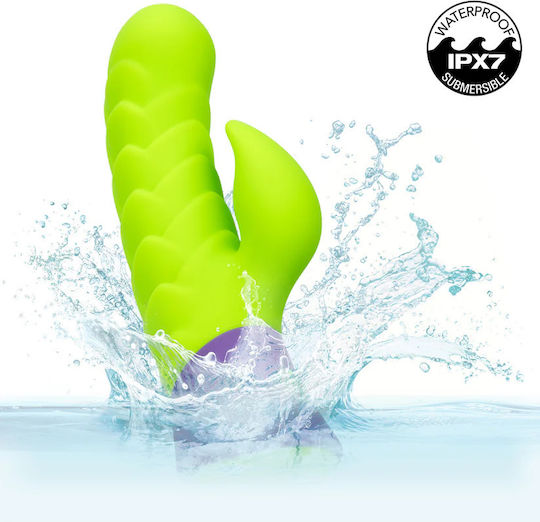 Calexotics Dragon G Δονητής Rabbit Πράσινος