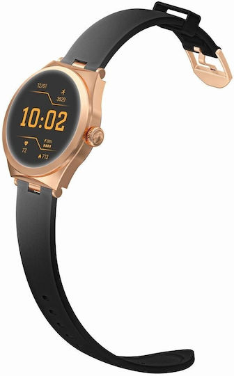 Smartwatch Gravity Rose Gold Black Gt25-3