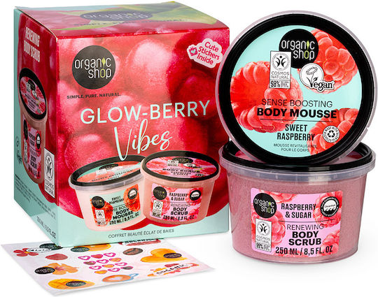 Natura Siberica Glow-Berry Vibes Skin Care Set for Moisturizing & Brightening