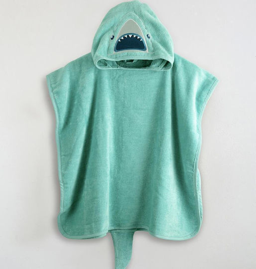 Nima Mako Kid's Beach Poncho Light Blue 60cm
