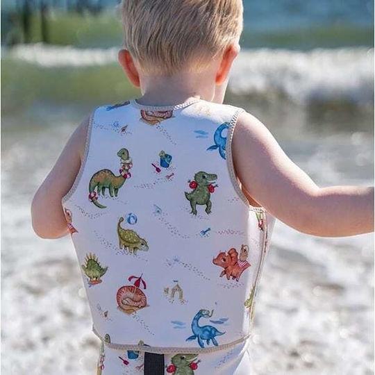 Filibabba Swim Vest Dino Beach Παιδικό Σωσίβιο Σχέδιο Δεινόσαυρος 1τεμ