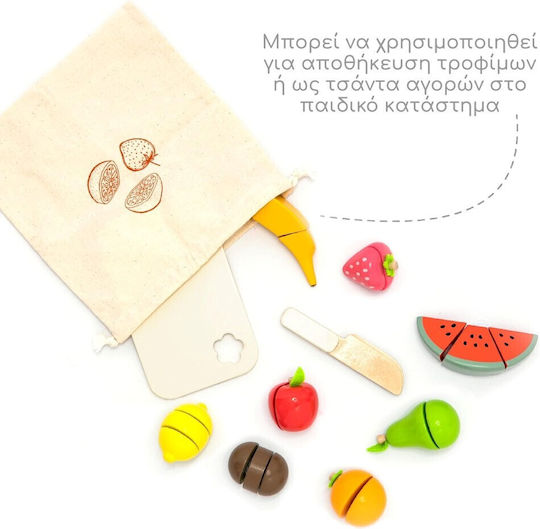 UMU Toys Παιχνίδι Φρούτα & Λαχανικά για 2+ Ετών 23τμχ