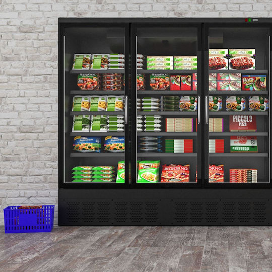 Domi Хладилник за витрини Self-Service 77x205см ЛИВАS2050К700