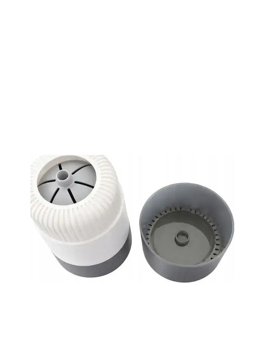 Verk Group Perie de Toaletă din Plastic pentru Baie Albă