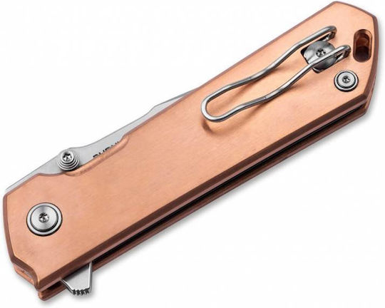Boker Plus Kihon Assisted Μαχαίρι Αυτόματος Χάλκινο σε Θήκη