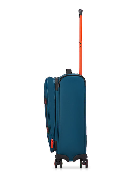 Roncato Reisekoffer Kabine Denim mit 4 Räder Höhe 55cm