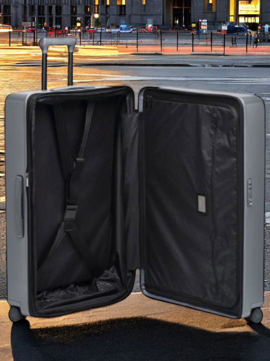 Porsche Design Roadster Medium Hard Gray Suitcase with 4 Wheels Height 69cm