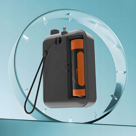 Zenwire Y1 Φορητό Ραδιόφωνο Επαναφορτιζόμενο με Bluetooth και USB Μαύρο