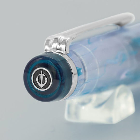 Sailor Sailor Füllfederhalter Blau mit Lila Tintenfarbe