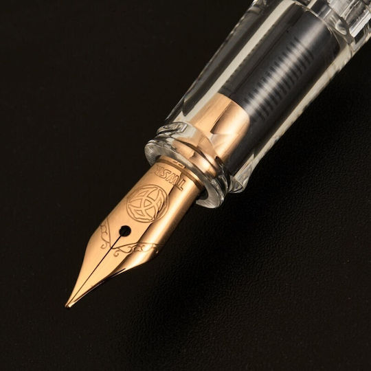 Twsbi Πένα Καλλιγραφίας Extra Fine Μαύρη με Μαύρο Μελάνι
