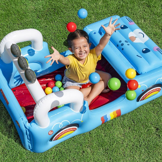 Bestway Inflatable Smiling Safari Jeep For 2+ Years Old