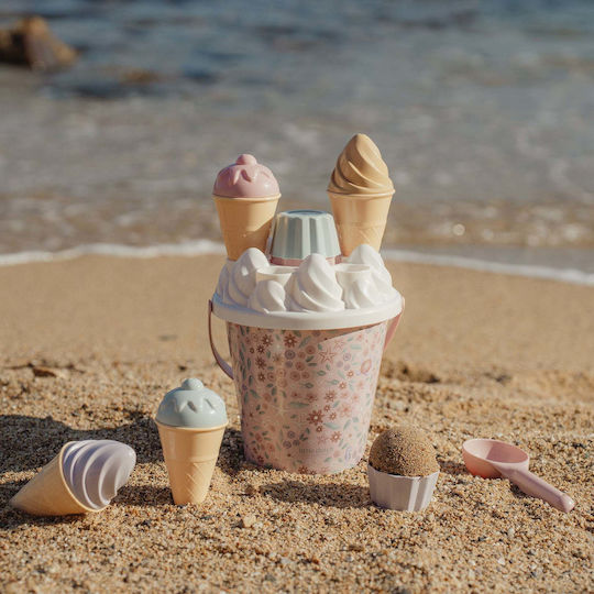Little Dutch Beach Bucket Set Ice Cream Dreamy Mermaid Pink