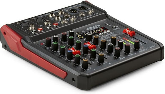 Vonyx VM-KG06 172.594 Analog Mixer 6 Channels with Phantom Power & 3 XLR Inputs & Bluetooth