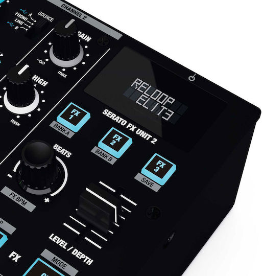 Reloop Elite Digital Mischpult 2 Kanäle