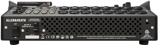 Allen & Heath CQ-18T Ψηφιακή Κονσόλα 18 Καναλιών / 16 Εισόδους XLR