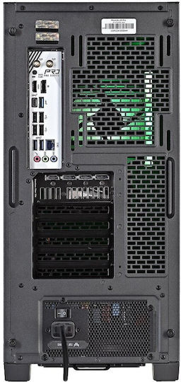 Actina Гейминг Настолен Компютър Ryzen 7-8400F 32GB DDR5 1TB SSD GeForce RTX 5050 Без Операционна Система