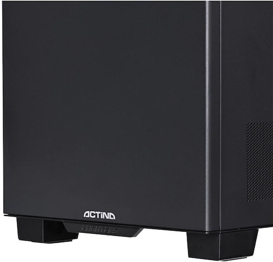 Actina Гейминг Настолен Компютър Ryzen 5-8400F 32GB DDR5 1TB SSD Radeon RX 7600 Без Операционна Система