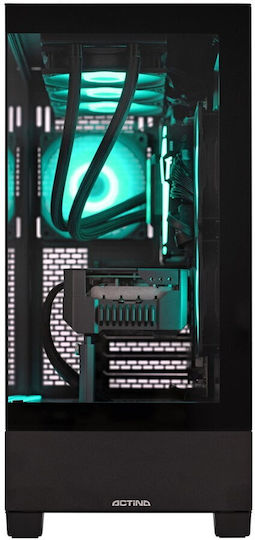 Actina Гейминг Настолен компютър (Ryzen 9-7900/32GB DDR5/1.0TB SSD/Radeon RX 9070 XT/Без операционна система)