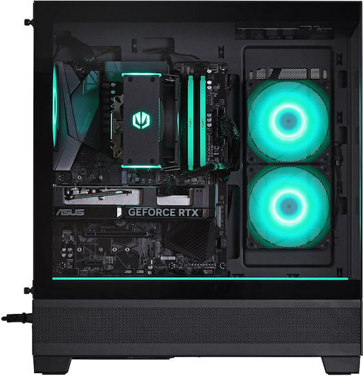 Actina Гейминг Настолен компютър (Ryzen 5-5600X/32GB DDR4/1.0TB SSD/GeForce RTX 5060/Без операционна система)