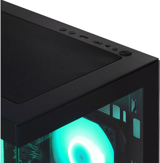 Actina Гейминг Настолен Компютър Ryzen 5-7500F 32GB DDR5 1TB SSD Radeon RX 9070 Без Операционна Система