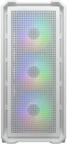 Cougar MX600 Mini V2 Gaming Mini Tower Κουτί Υπολογιστή με Πλαϊνό Παράθυρο και RGB Φωτισμό Λευκό