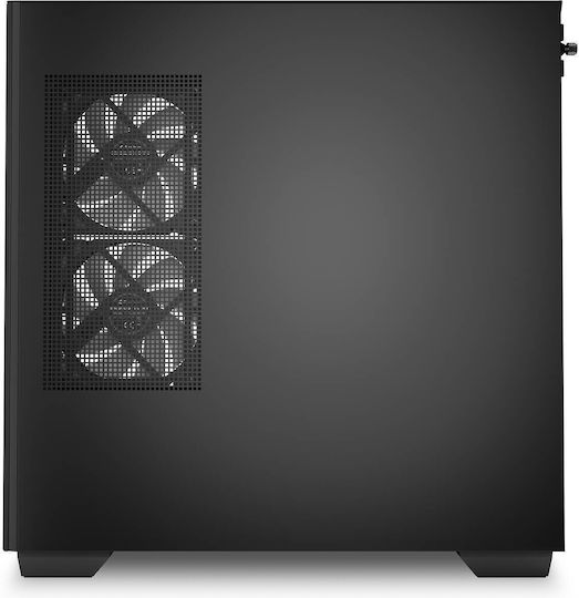Sharkoon SHARK CM100 Gaming Micro Tower Κουτί Υπολογιστή με Πλαϊνό Παράθυρο και ARGB Φωτισμό Μαύρο