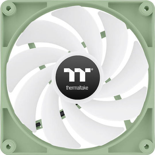 Thermaltake CT140 Reverse Blade Case Fan με ARGB Φωτισμό και Σύνδεση 4-Pin PWM 2τμχ Matcha Green