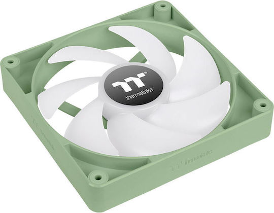 Thermaltake CT140 Case Fan with ARGB Lighting and Connection 4-Pin PWM 2pcs Matcha Green