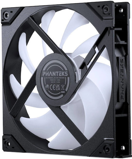 Phanteks M25G2-140 Reverse Blade Case Fan (2000rpm / 72.72cfm) με ARGB Φωτισμό και Σύνδεση 6-Pin 3τμχ