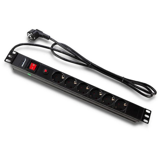 Qoltec Πολύπριζο Rack 53993 1τμχ