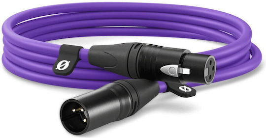 Rode NT1 Signature Σετ Πυκνωτικό Μικρόφωνο XLR Shock Mounted για Φωνητικά σε Μωβ Χρώμα +XLR cable+Desktop Studio Arm