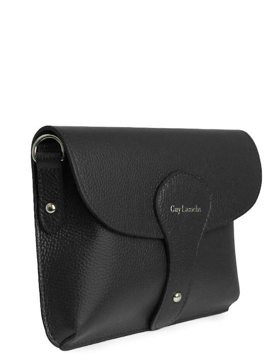 Leather Women's Crossbody Bag Black