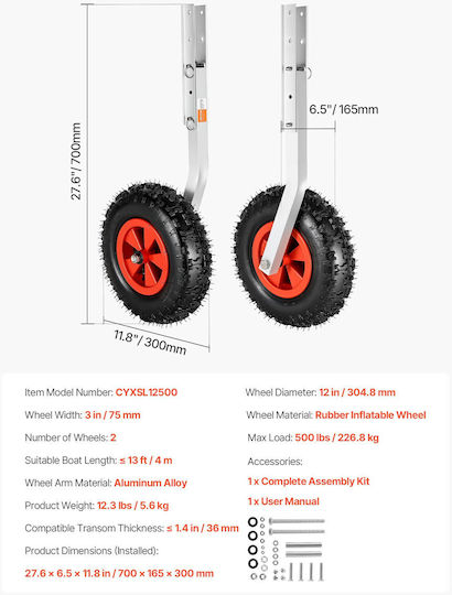 Vevor System for Lifting / Pulling Loads Collapsible in Beige Colour
