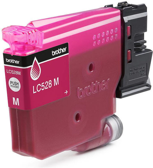 Brother LC528M Γνήσιο Μελάνι Εκτυπωτή InkJet Ματζέντα (LC-528M)