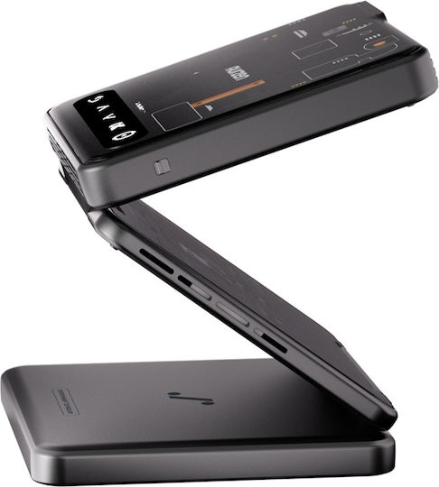 Aurzen ZIP Tri-Fold Mini Proiector DLP HD cu Wi-Fi și Difuzoare Încorporate