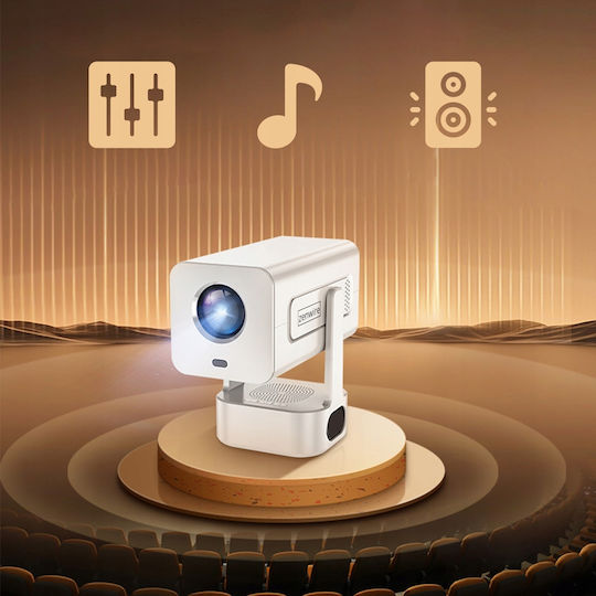 Zenwire Mini Projector LCD HD LED Lamp with Wi-Fi IMC360