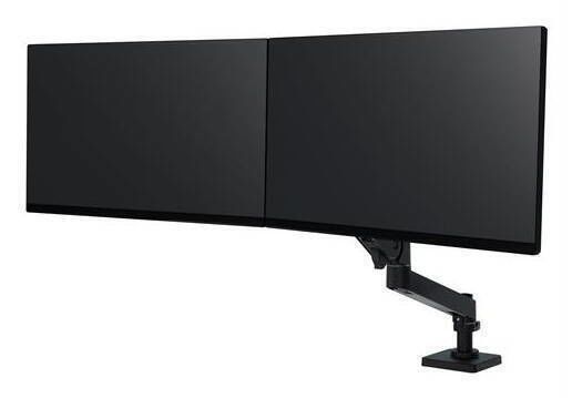 Ergotron Βάση Γραφείου για 2 Οθόνες με Βραχίονα (45-684-292)