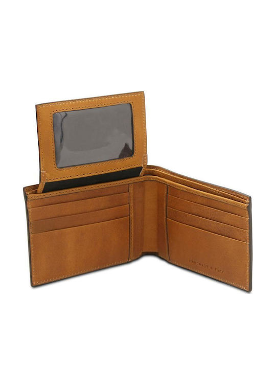 Leather Men's Wallet Brown