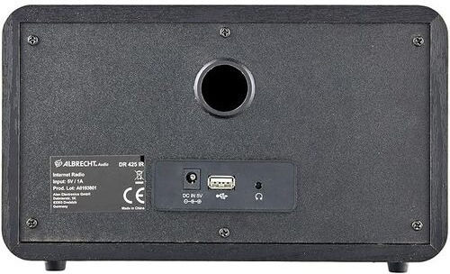 Albrecht DR 425 Radio Portabil Cu USB Negru