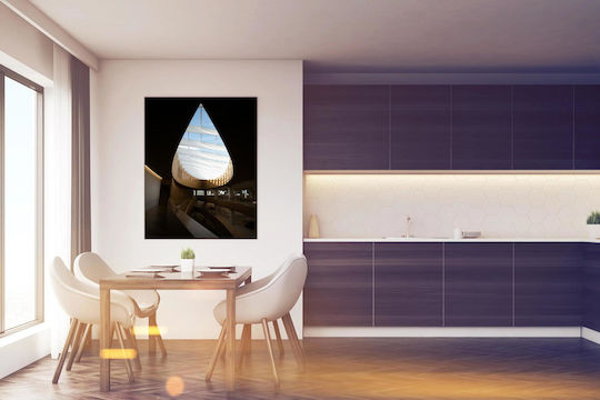 iLovePrints Modernes Architektonisches Raum Einzigartiger Dachfenster 70x100