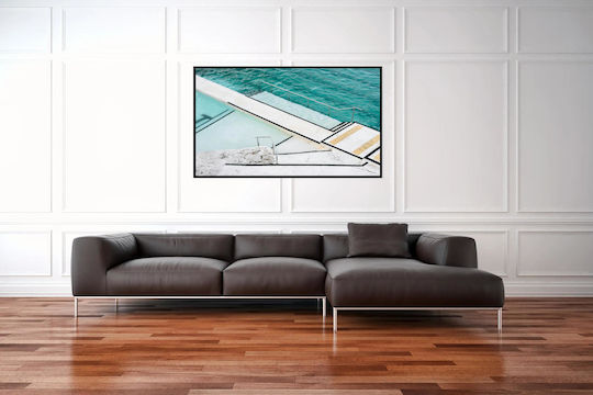 Панел Modern Pool Overlooking Sea Модерна Плувна Бассейн С Гледка Към Морето 120x80