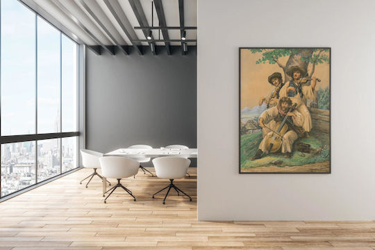 Gemälde Gypsy Music 70x100