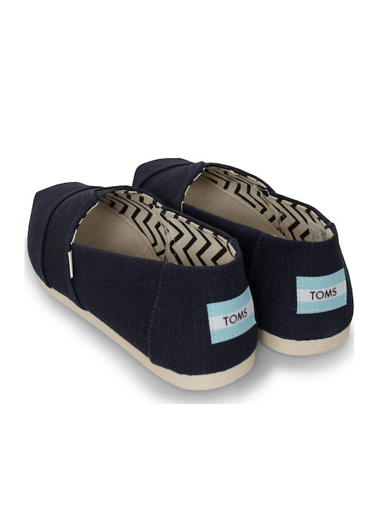 Fabric Men's Espadrilles in Blue Colour