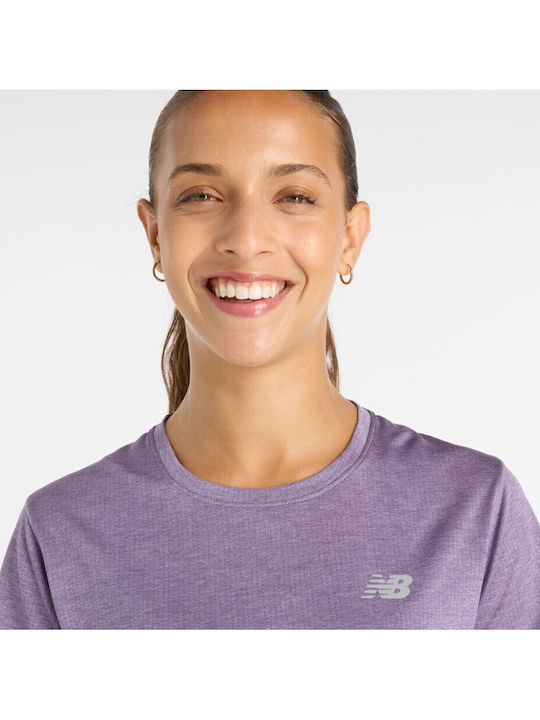 Athletics Women's Sports T-shirt Purple