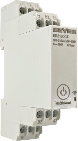 Geyer Energy Analyzer Electric Panel Analog Rail ER3100CT