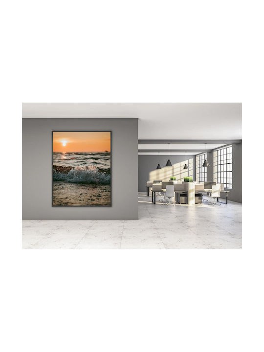 Panou Sunset Waves Câmpuri De Apus 115x170