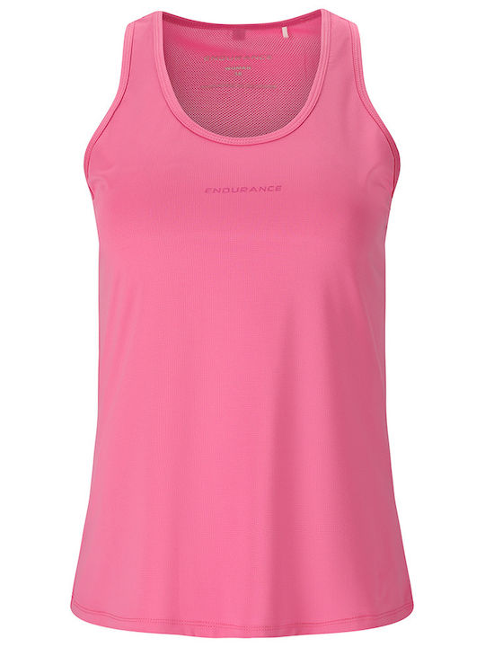 Damen Bluse Ärmellose Koralle